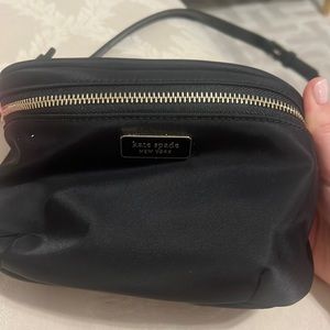 Black Kate spade belt bag/ cross body. Never used. Tags on